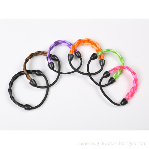 Answer Newest Braided Synthetic Elastic Hair Band Popular Wig Braided Twist Braid Elastic Hair Bands
